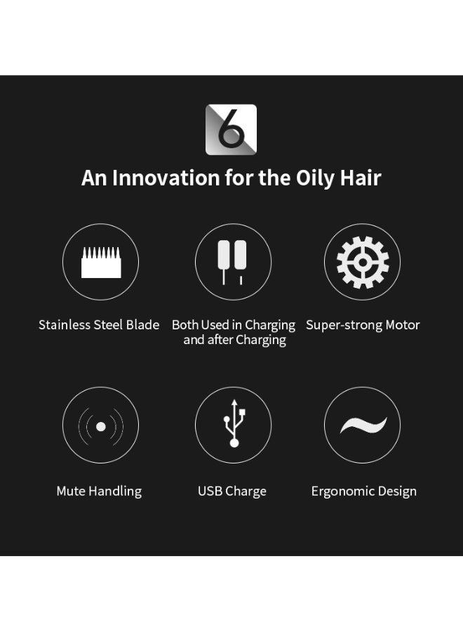 عام ماكينة تشذيب شعر اللحية للرجال، ماكينة تشذيب احترافية بشفرة على شكل حرف T لاسلكية قابلة لإعادة الشحن، ماكينة حلاقة كهربائية للحية مع شاشة LED - Image 2